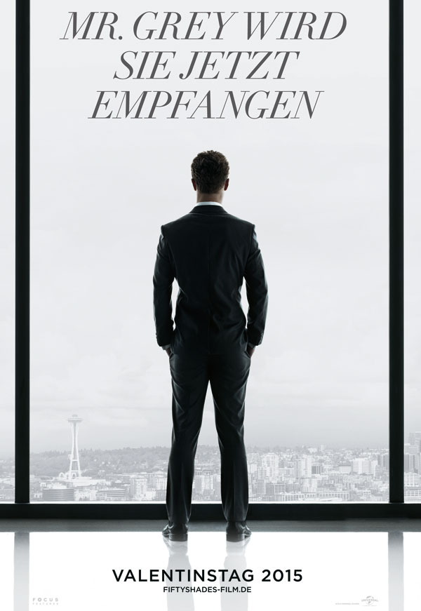 Fifty Shades of Grey Jamie Dornan Christian Grey Filmplakat
