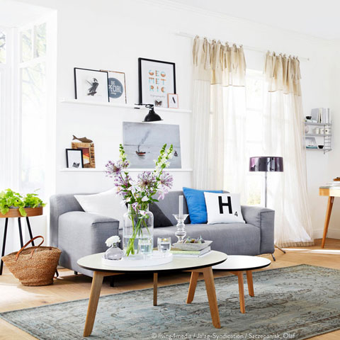 Moderner Scandi-Style