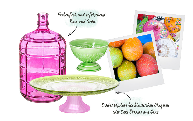 Westwing Asia Style: Pink und Grün