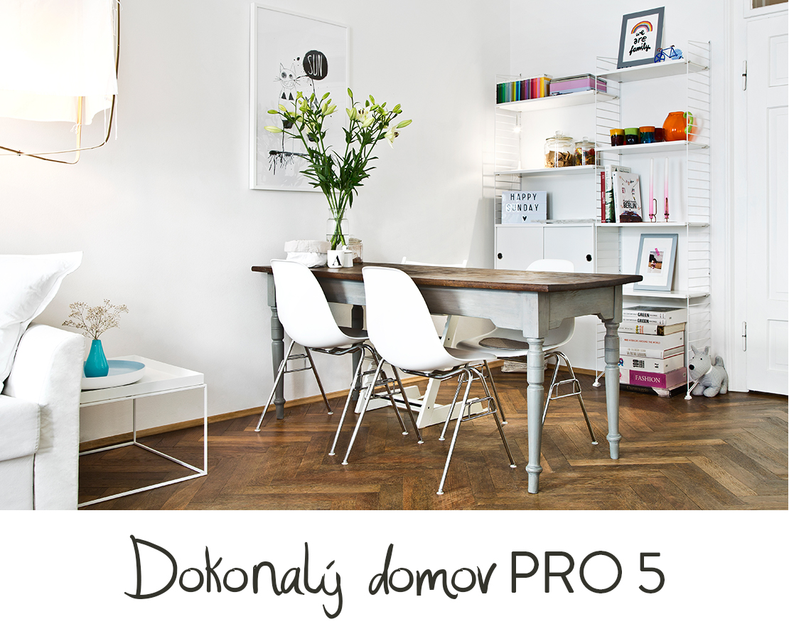 skandinávský styl jídelna_pracovna