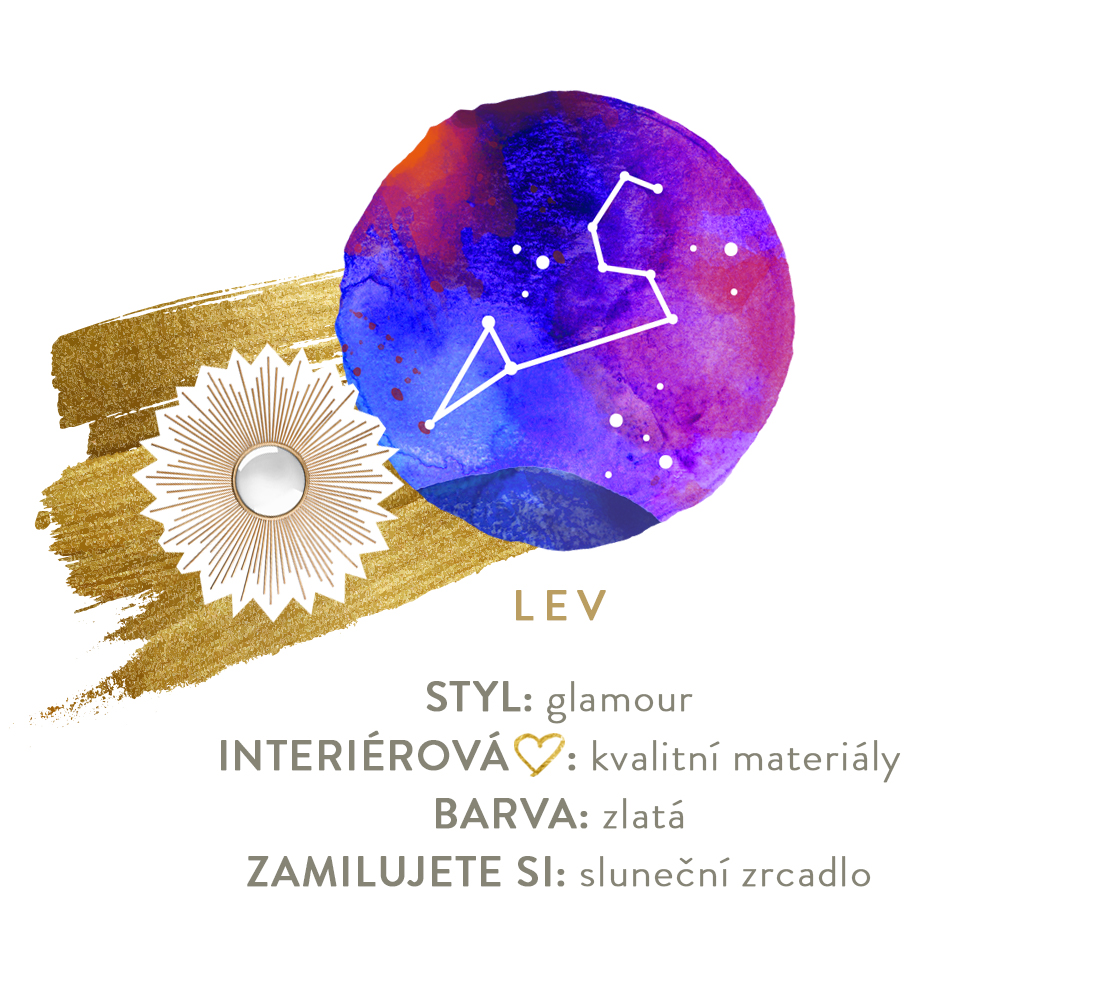 bydlení podle znamení lev