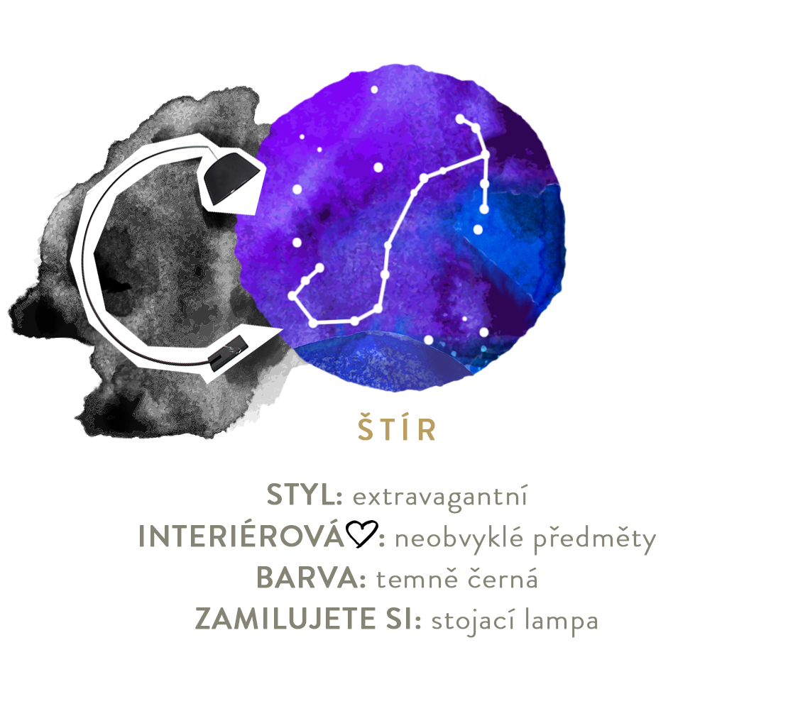 westwing bydlení podle znamení štír