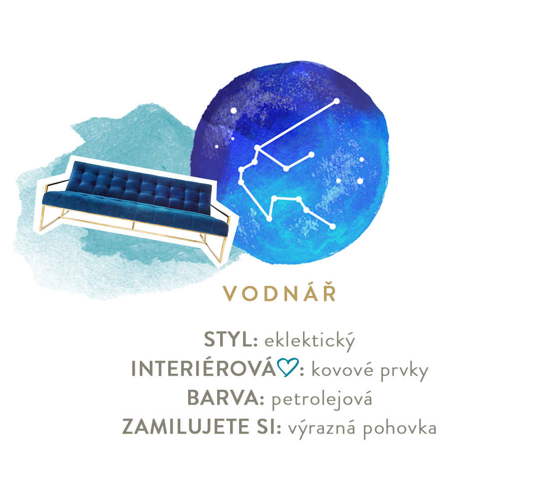bydlení podle horoskopu vodnář