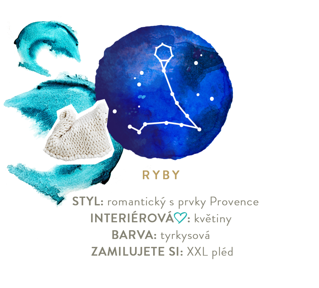 bydlení podle horoskopu ryby
