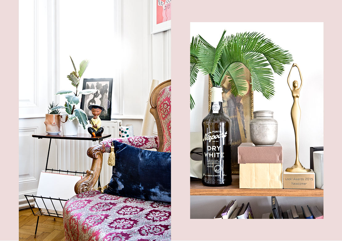 laura karasinski Wohnzimmer beistelltisch accessoires