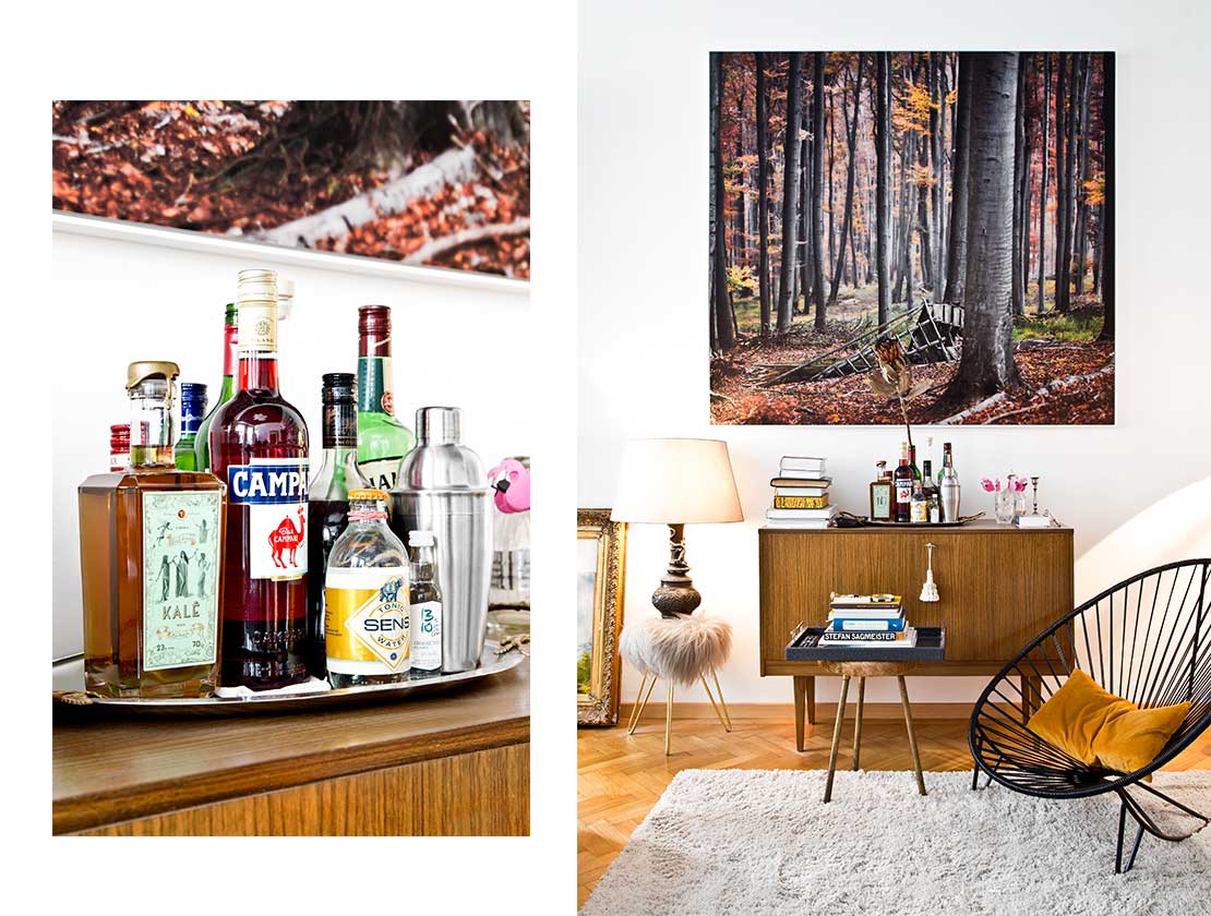 Laura Karasinski sideboard acapulco chair bar