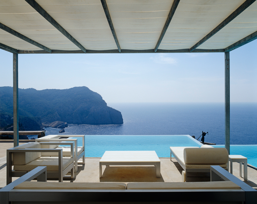 Ausblick aufs Meer Ibiza