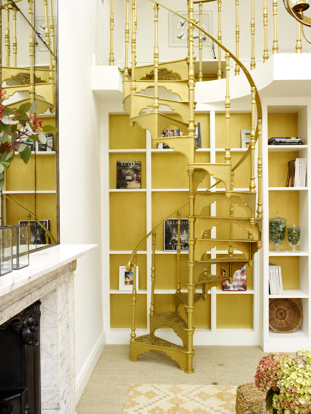 Wendeltreppe Wohnzimmer