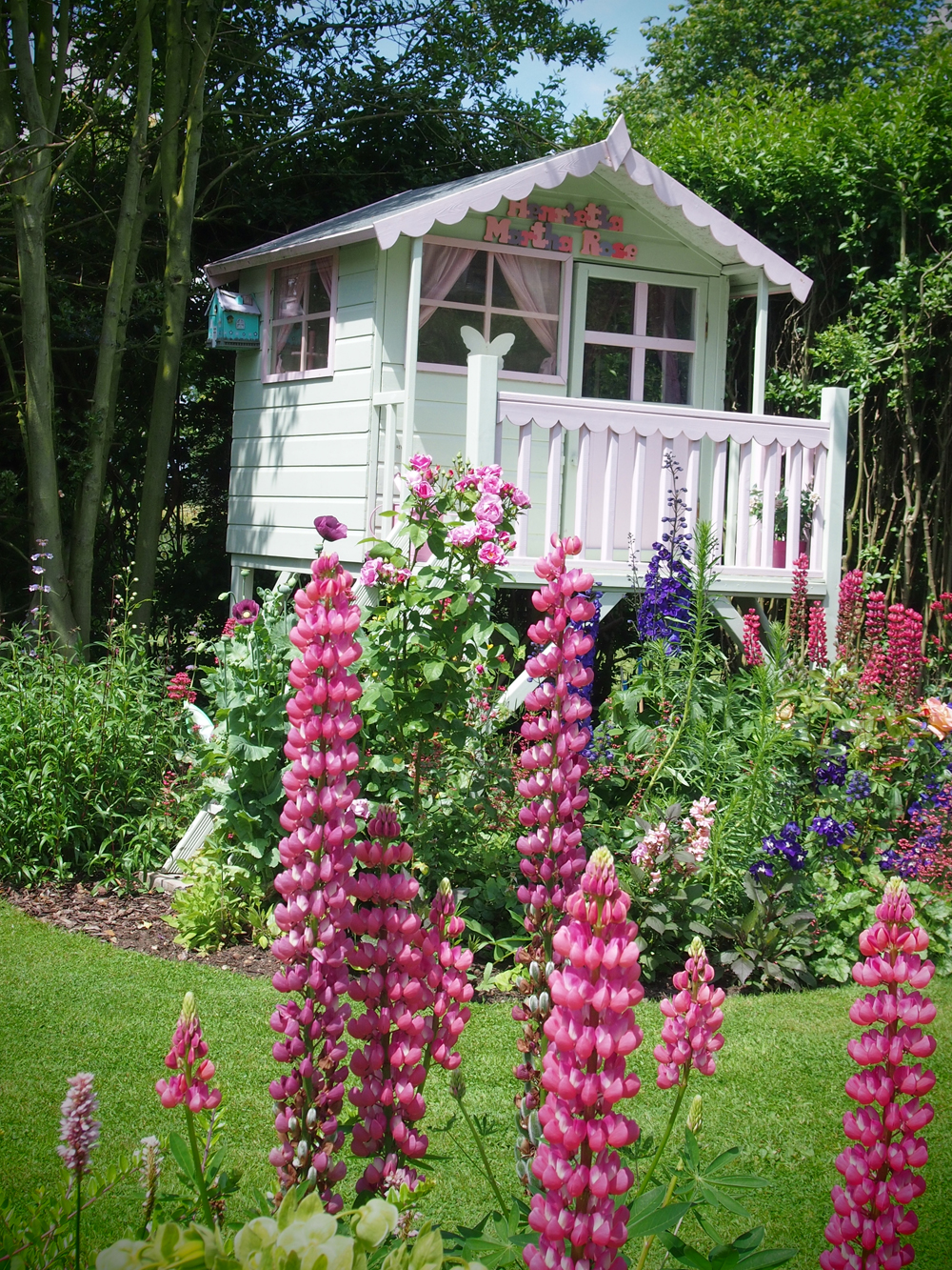 Blumen Garten Cottage