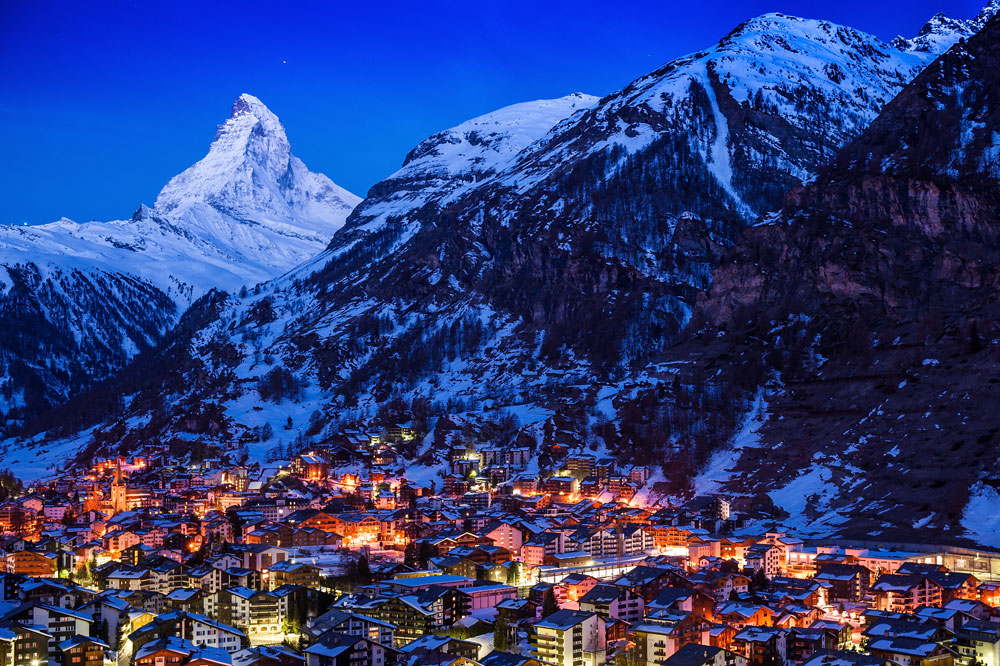 Zermatt Chalet Schweiz Rustikales Chalet