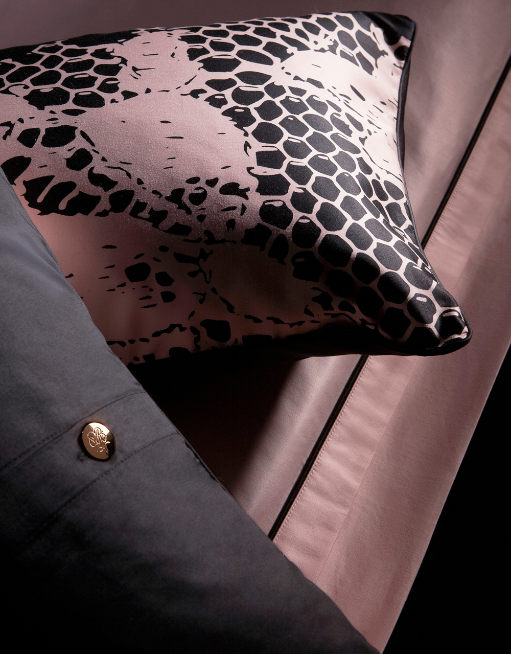 Rosé Details Kissen