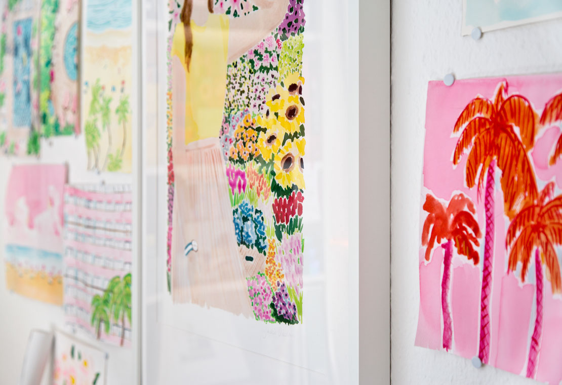 Jackie Diedam gallery wall
