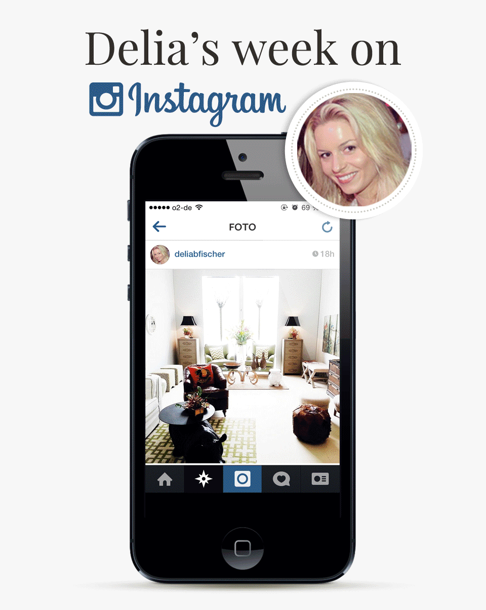 Delia's week on Instagram