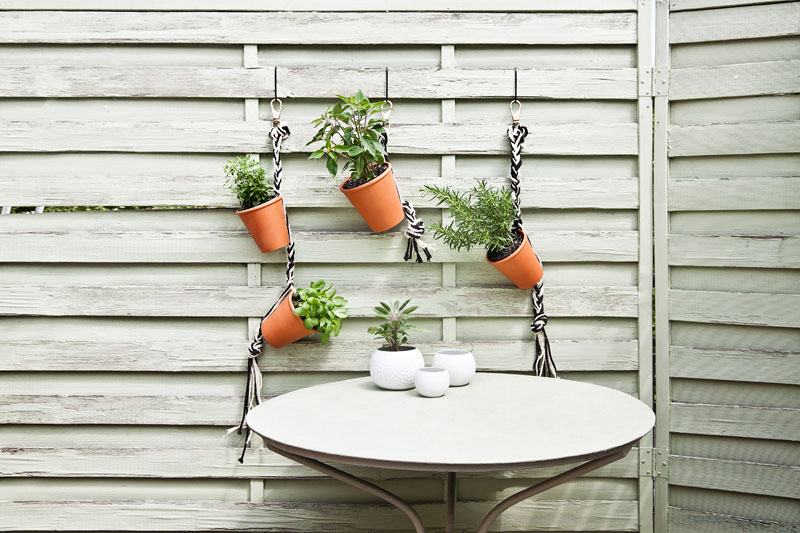 Do-it-yourself Kräutergarten