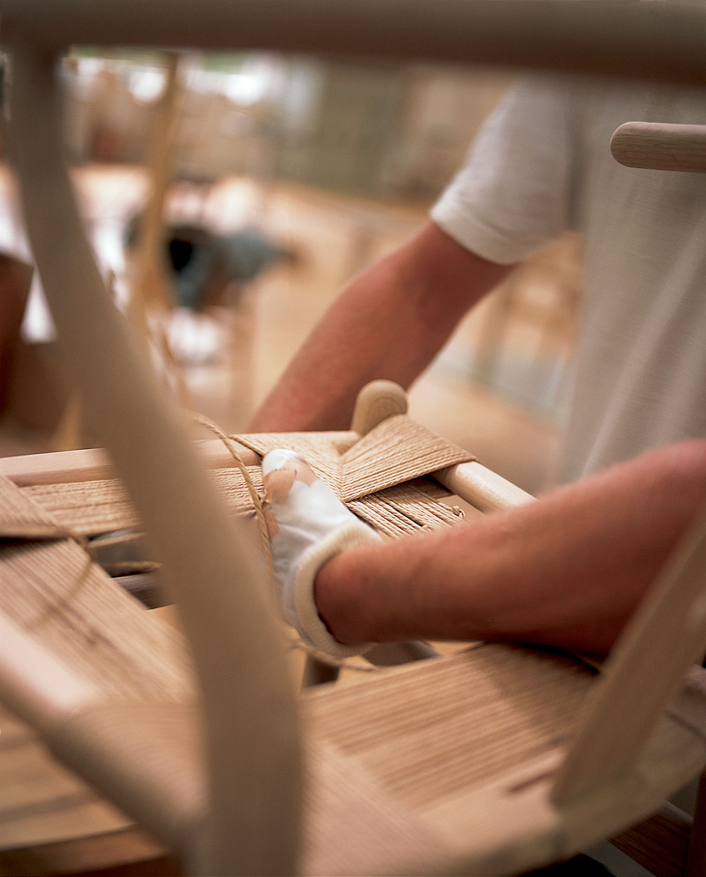Wishbone Chair Handarbeit