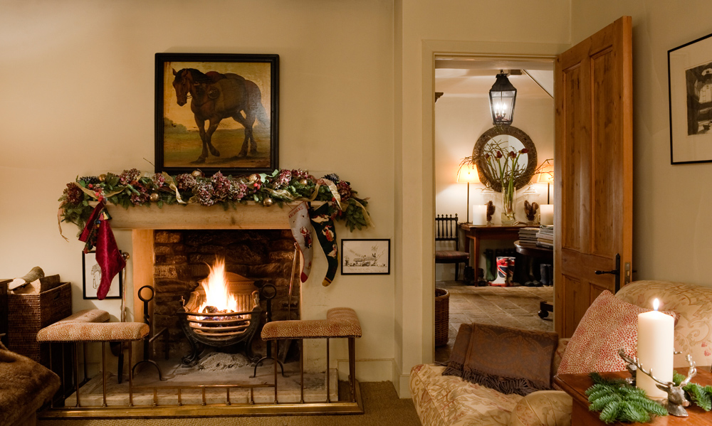 Christmas in Great Britain Keeper's cottage Wohnzimmer
