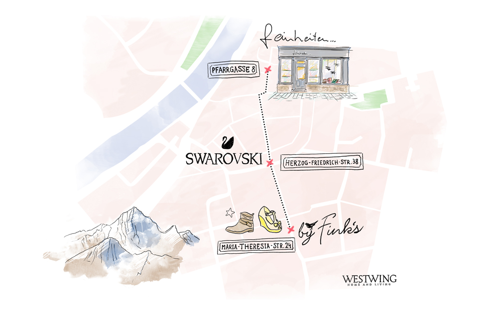 Stadtplan Innsbruck