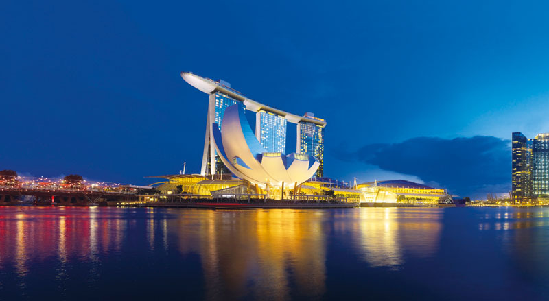 Reisetipps für Interior-Fans Marina Bay Sands