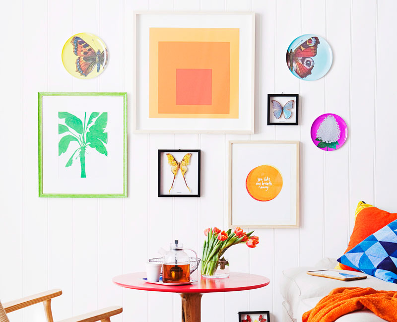 Do it yourself Bilder an Wand