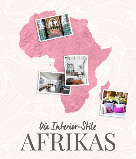 Afrika und seine Interior-Stile