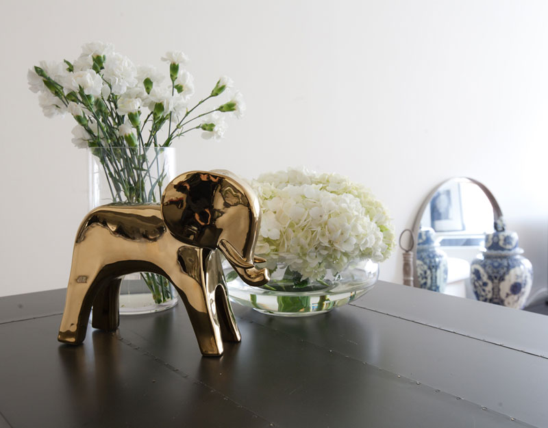 Willkommen in New York bei Bo Mulder Blumen Elefant