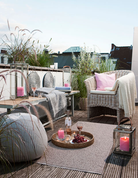 Dachterrasse mit Wohlfühlfaktor