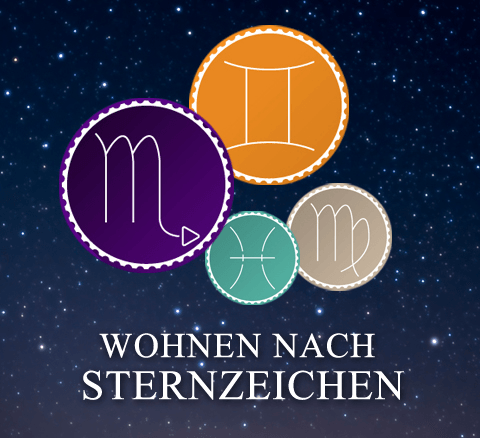 Wohnen nach Sternzeichen