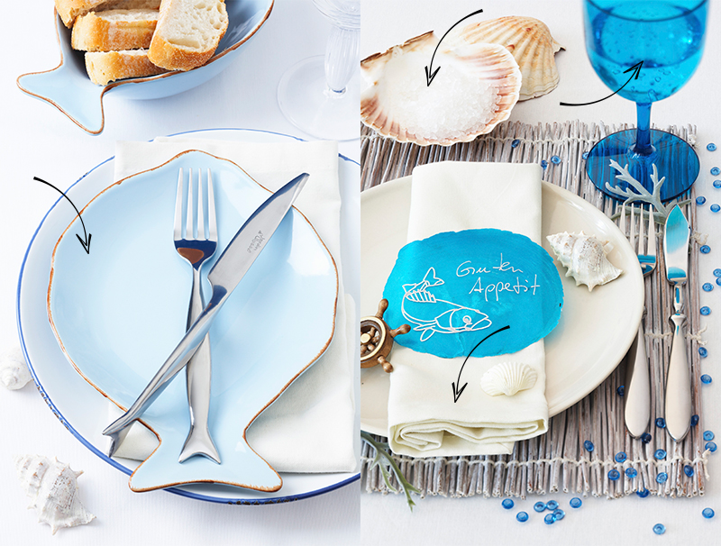 Strandhaus-Charme: Dinner