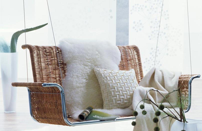 Der neue Interior-Trend: Hängesessel