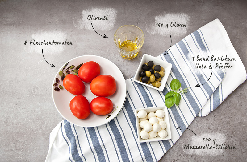 Caprese Snack Gefüllte Tomaten Rezept Westwing