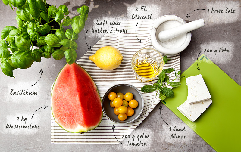 Rezept Feta-Wassermelonen-Salat Westwing