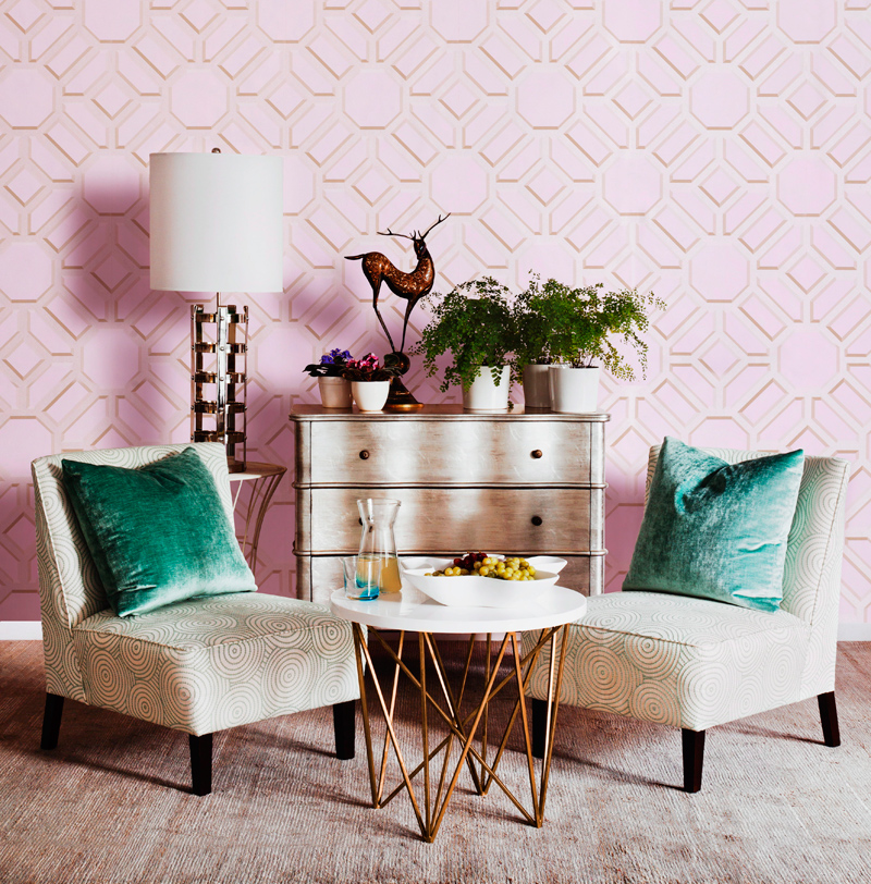 Farbtrend: Gold, Pastell und Weiß