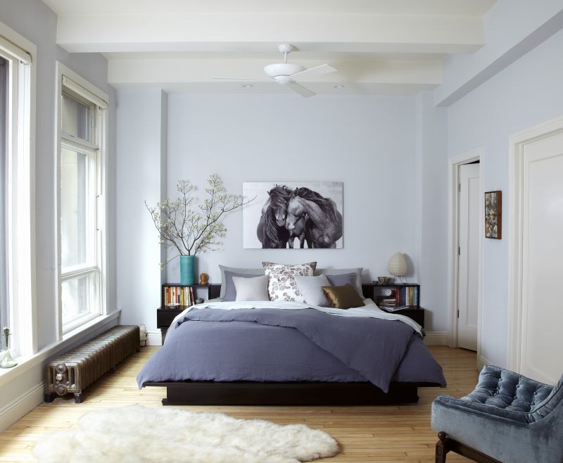 Schlafzimmer ideen für fashionistas – westwing magazin Schlafzimmer wandfarbe hellblau