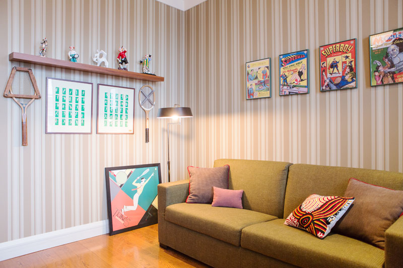 Vera Moskau Arbeitszimmer Couch