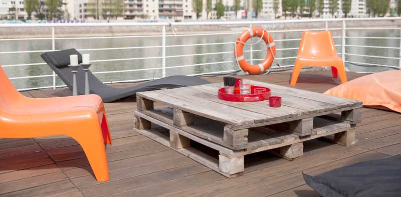 Wasser Terrasse