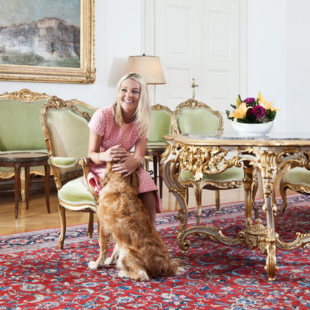 Zu Besuch bei Sandra Gräfin Bernadotte