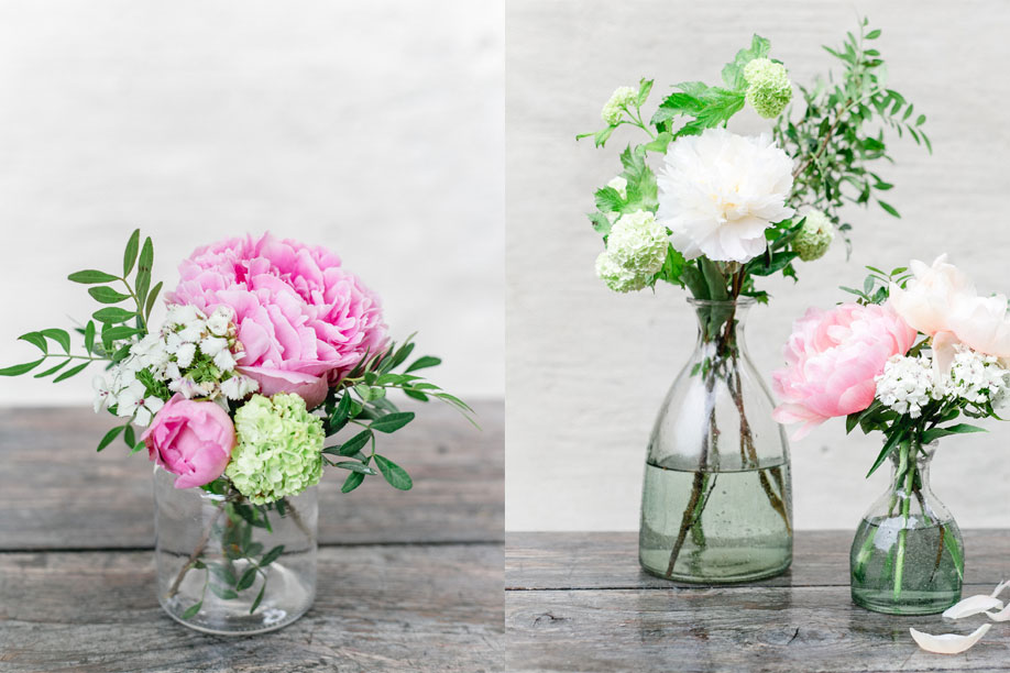 Sweet table Blumen Vasen