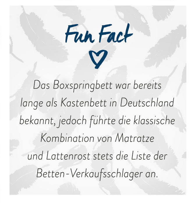 boxspring vs lattenrost mobile
