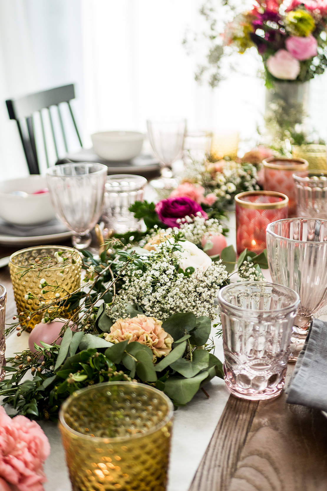 romantischer-boho-ostertisch