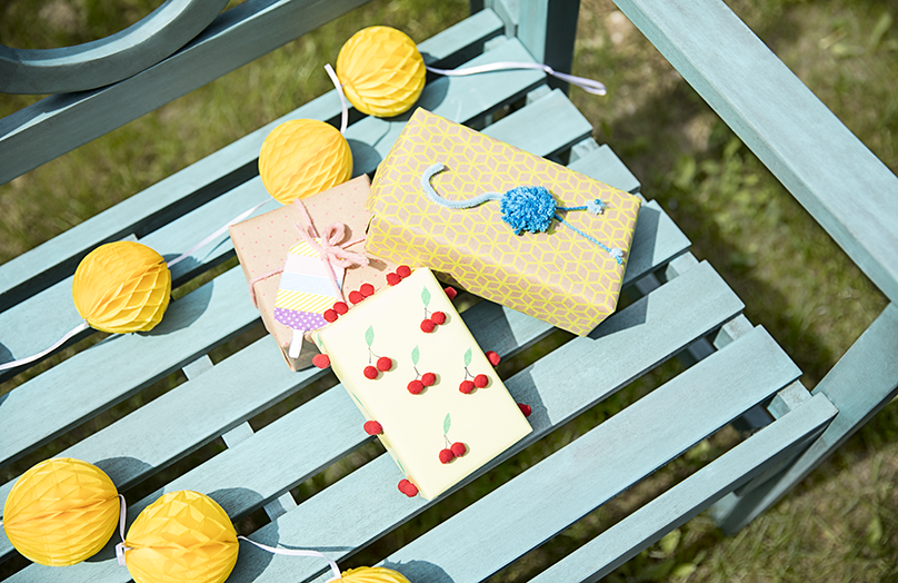 DIY Sommer Geschenkverpackung