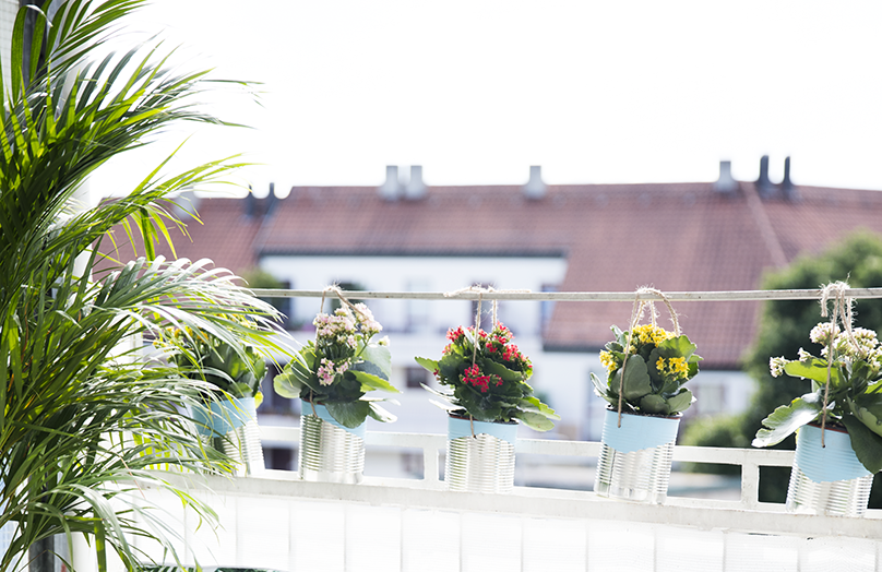 Upcycling Serie: Outdoor Übertöpfe