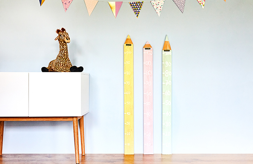 Kinder-Messleiste im Stift Design