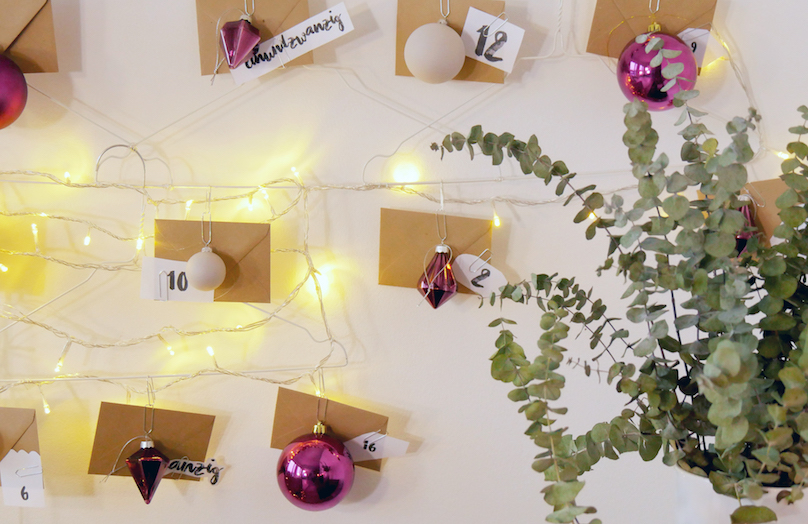 DIY Adventskalender in 3 Schritten