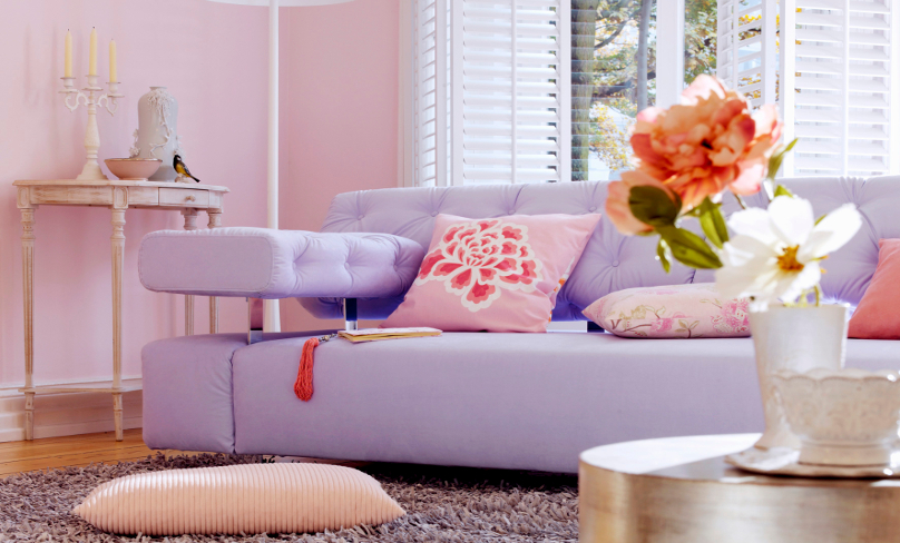 Colores pastel: home sweet home