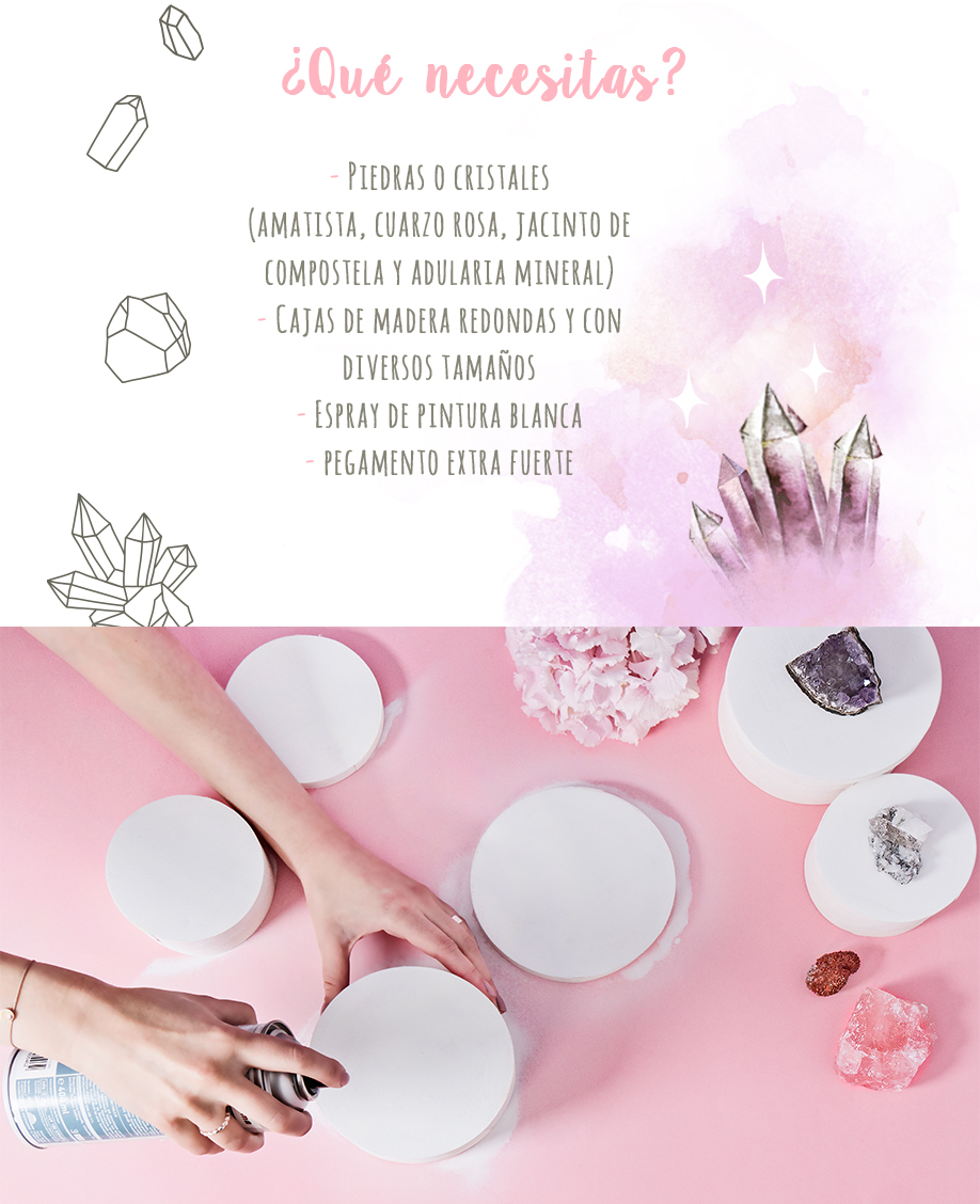 Cajas joyas DIY materiales