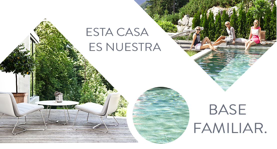 casa de campo moderna familiar