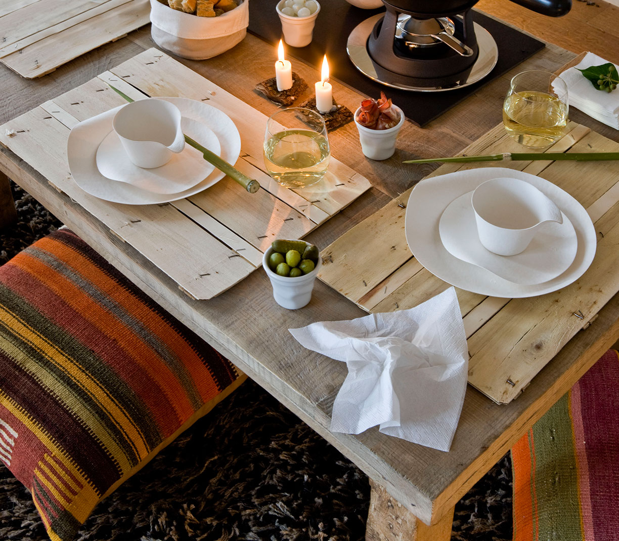 Consejos primera cita decorar la mesa