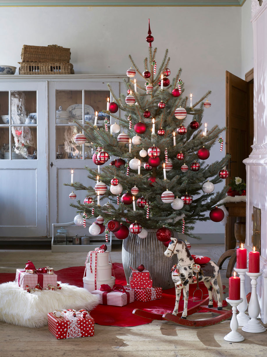 El árbol de Navidad con decoración muy cuidada Westwing-Navidad-Suecia-2