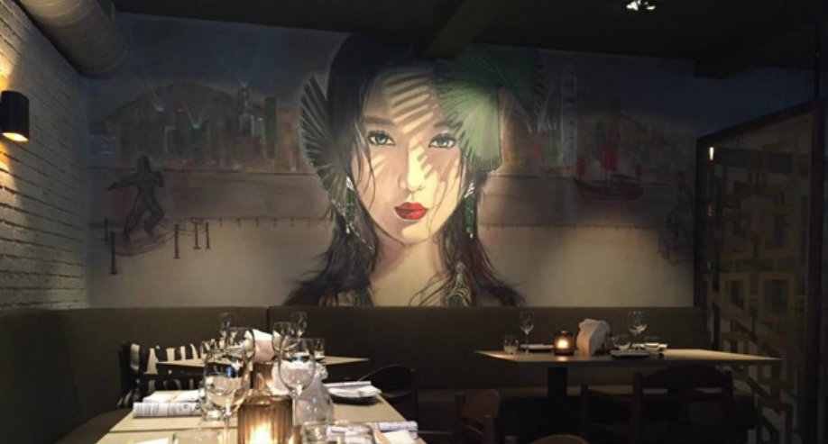 Ron Blaauw Mural oriental