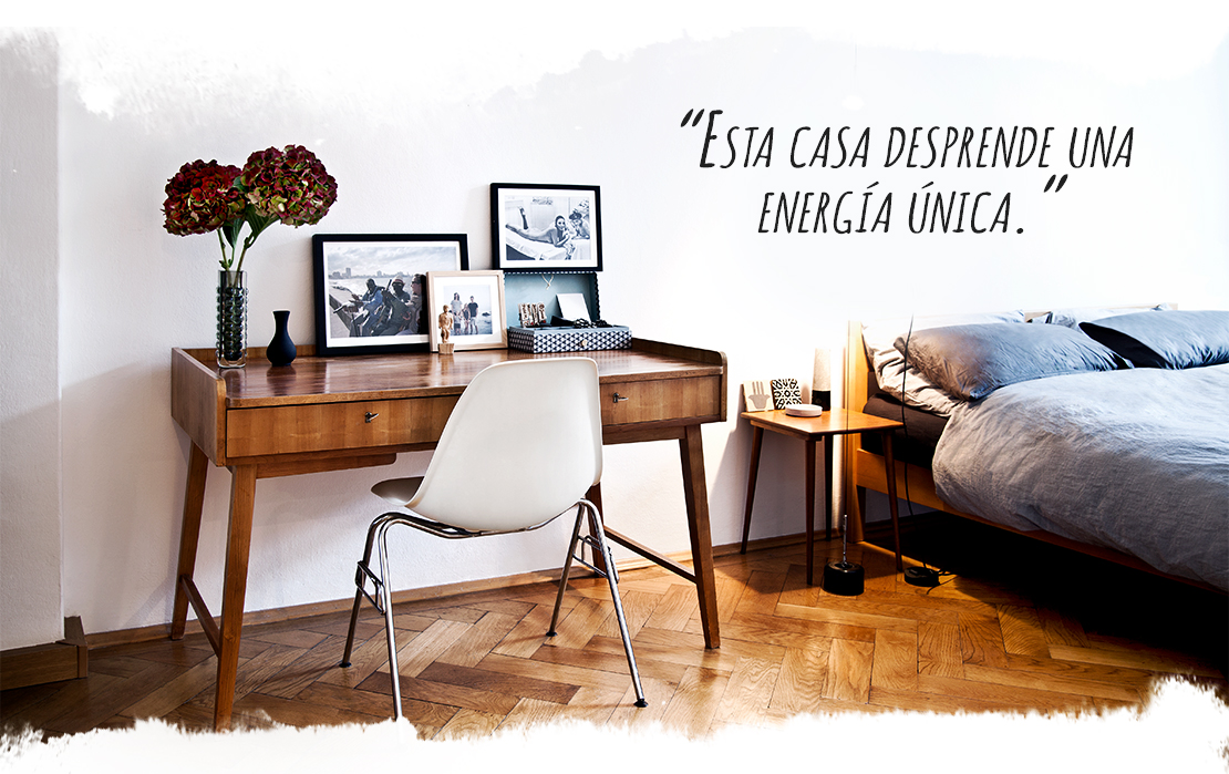 Piso decoración masculina dormitorio